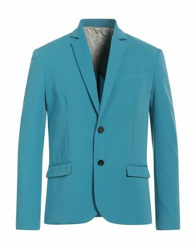 Imperial Man Blazer Azure Polyester, Viscose, Elastane Cover