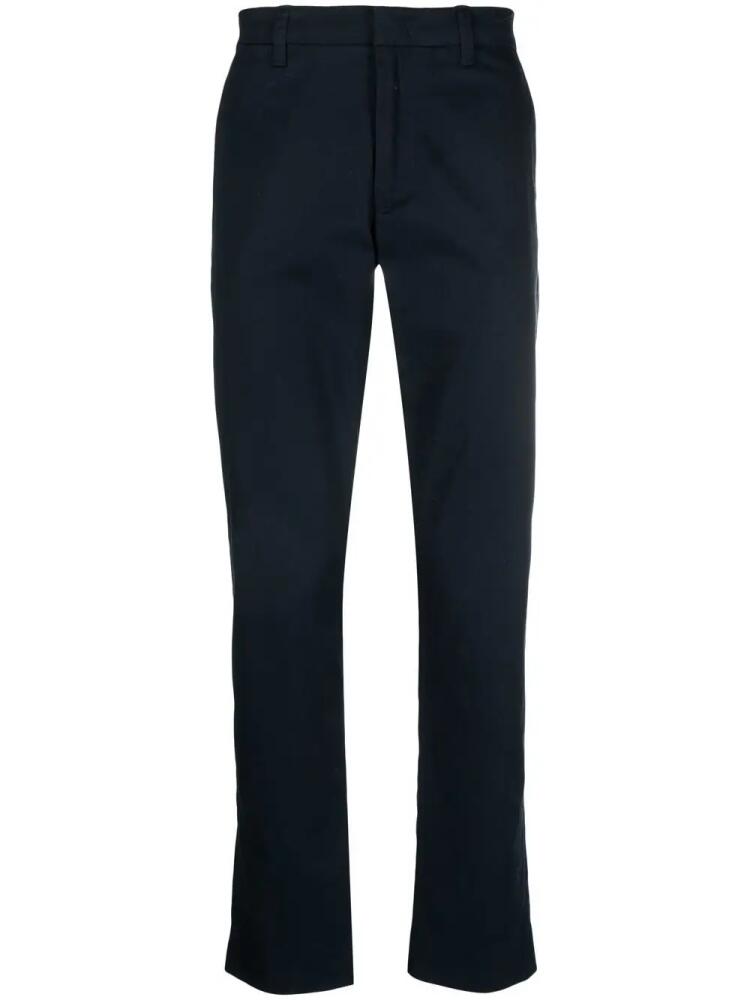 Vince mid-rise straight-leg trousers - Blue Cover