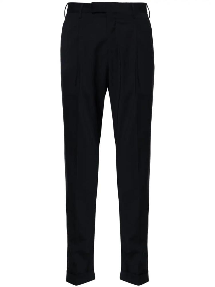 PT Torino tapered-leg tailored trousers - Blue Cover