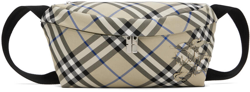 Burberry Beige Check Belt Bag Cover