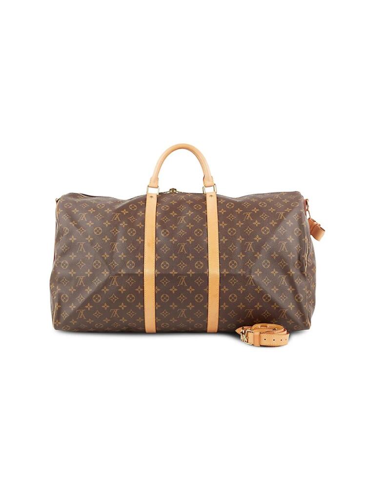 Louis Vuitton Women's Monogram Canvas Duffel Bag - Brown Cover