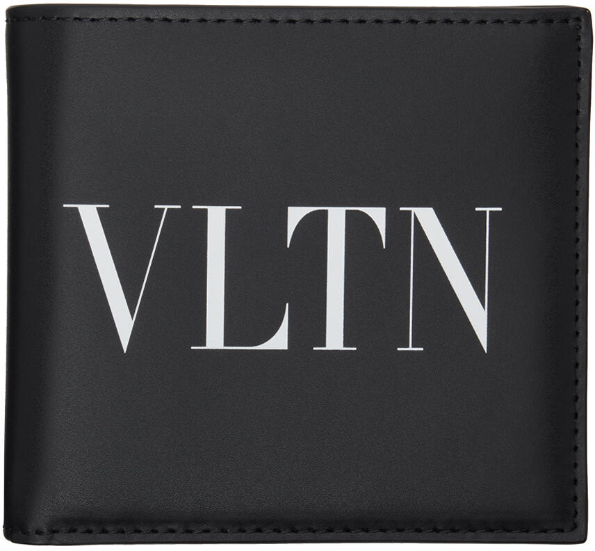 Valentino Garavani Black 'VLTN' Wallet Cover