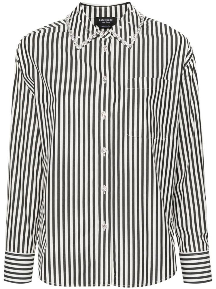 Kate Spade Acrobat striped shirt - White Cover