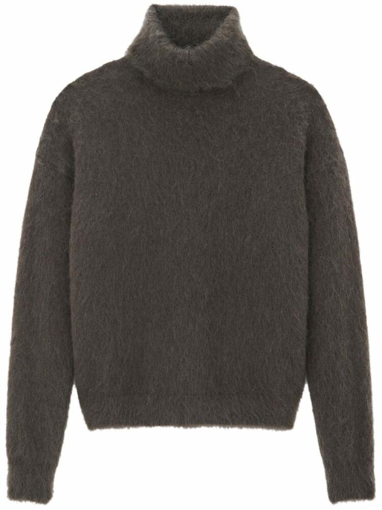 Saint Laurent brushed sweater - Grey Cover