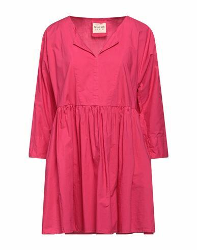 Alessia Santi Woman Mini dress Fuchsia Cotton Cover