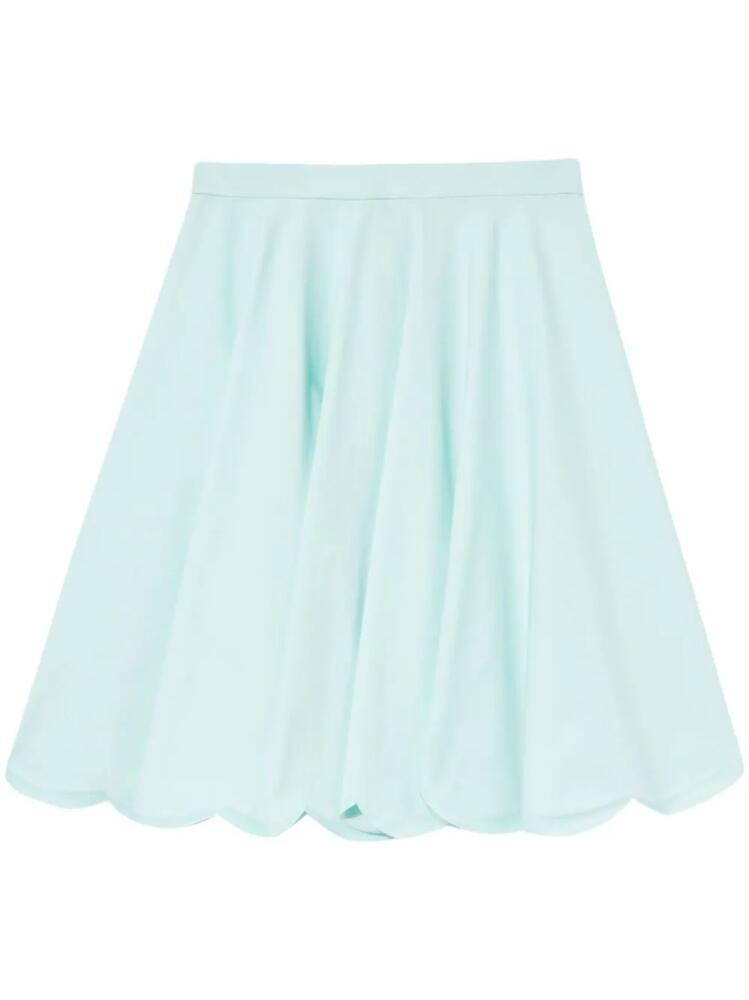 PUCCI scallop-hem A-Line skirt - Blue Cover