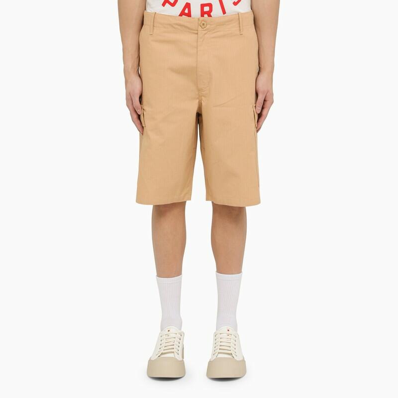 KENZO Camel cargo bermuda Cover