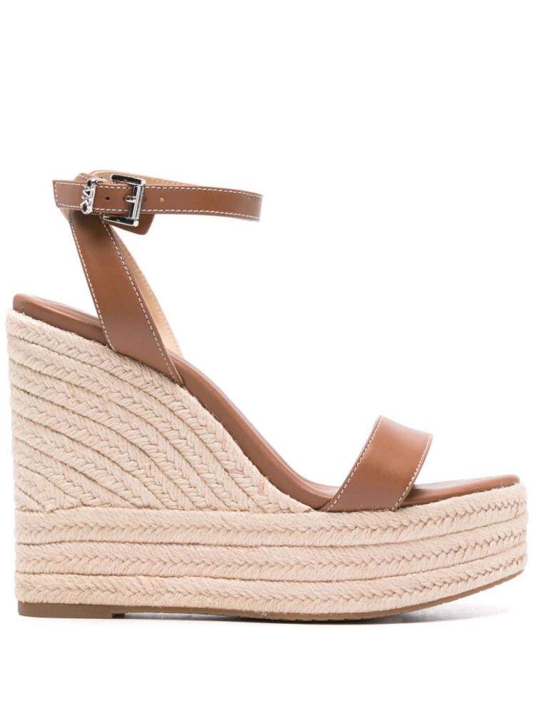 Michael Michael Kors 130mm wedge espadrilles - Brown Cover