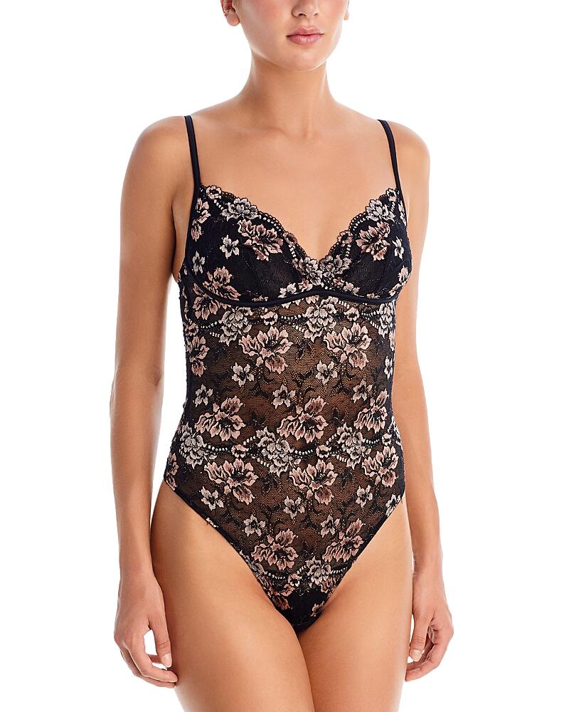 Cosabella Savona Floral Lace Bodysuit Cover