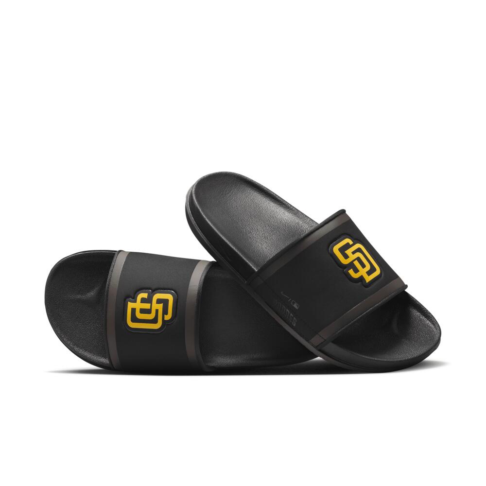 Nike Men's Offcourt (MLB San Diego Padres) Slides in Black Cover