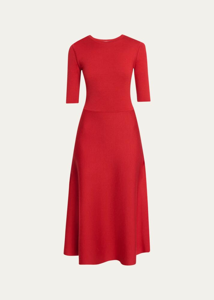 Gabriela Hearst Seymore Wool-Cashmere Maxi Dress Cover