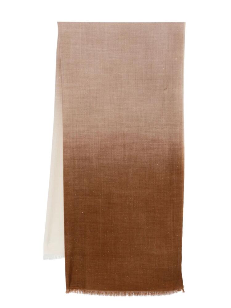 Faliero Sarti Isa scarf - Brown Cover