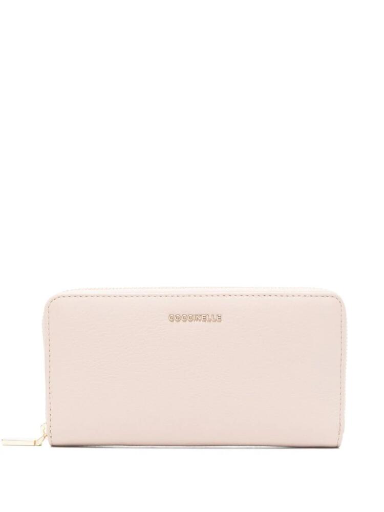 Coccinelle Metallic Soft wallet - Neutrals Cover