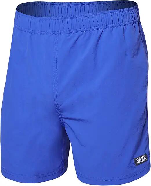 SAXX UNDERWEAR Go Coastal 2-N-1 5 Volley (Sport Blue) Men's Swimwear Cover