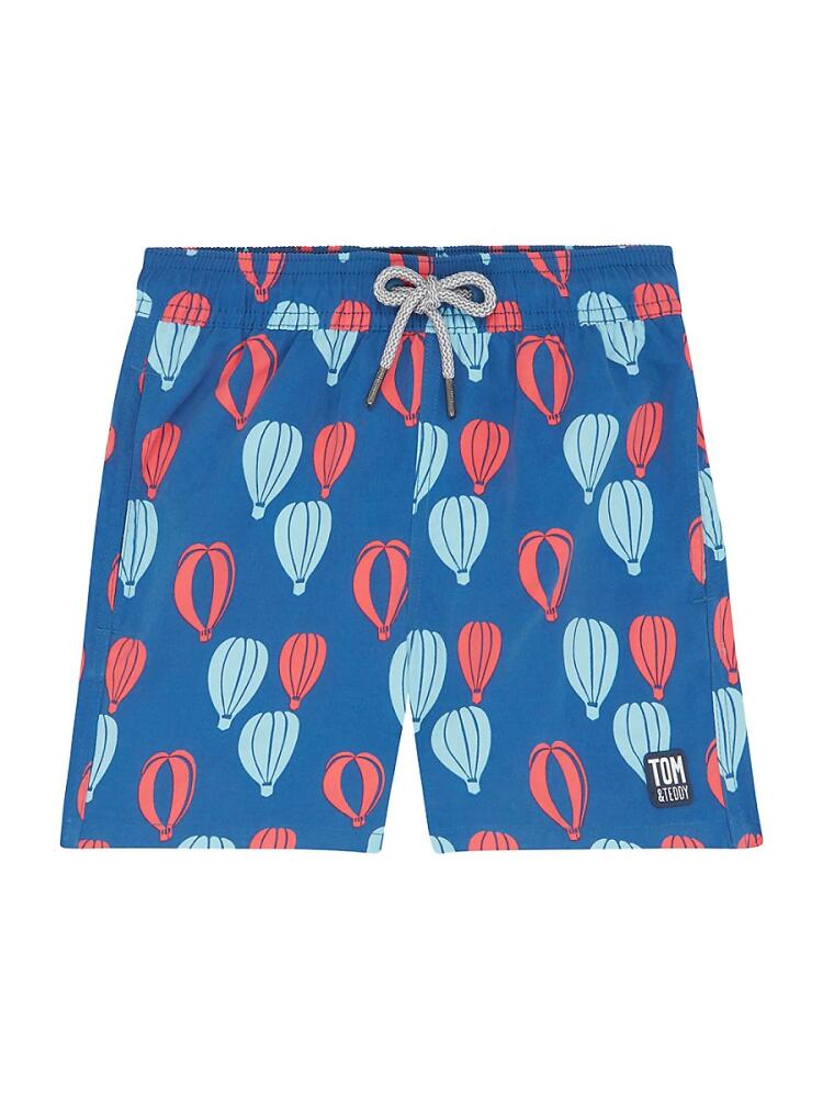 Tom & Teddy Men's Air Ballon UPF 50+ Swim Shorts - Blue Cover