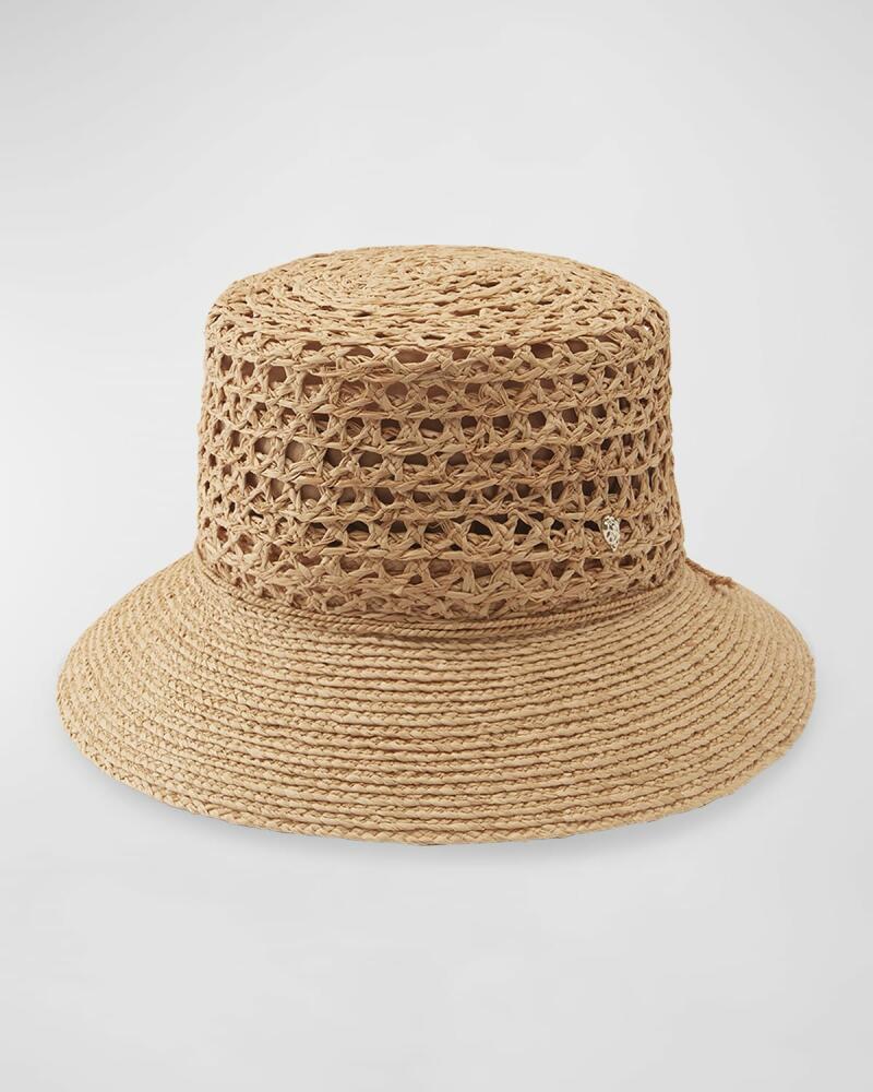 Helen Kaminski Retro Lace Braid Bucket Hat Cover