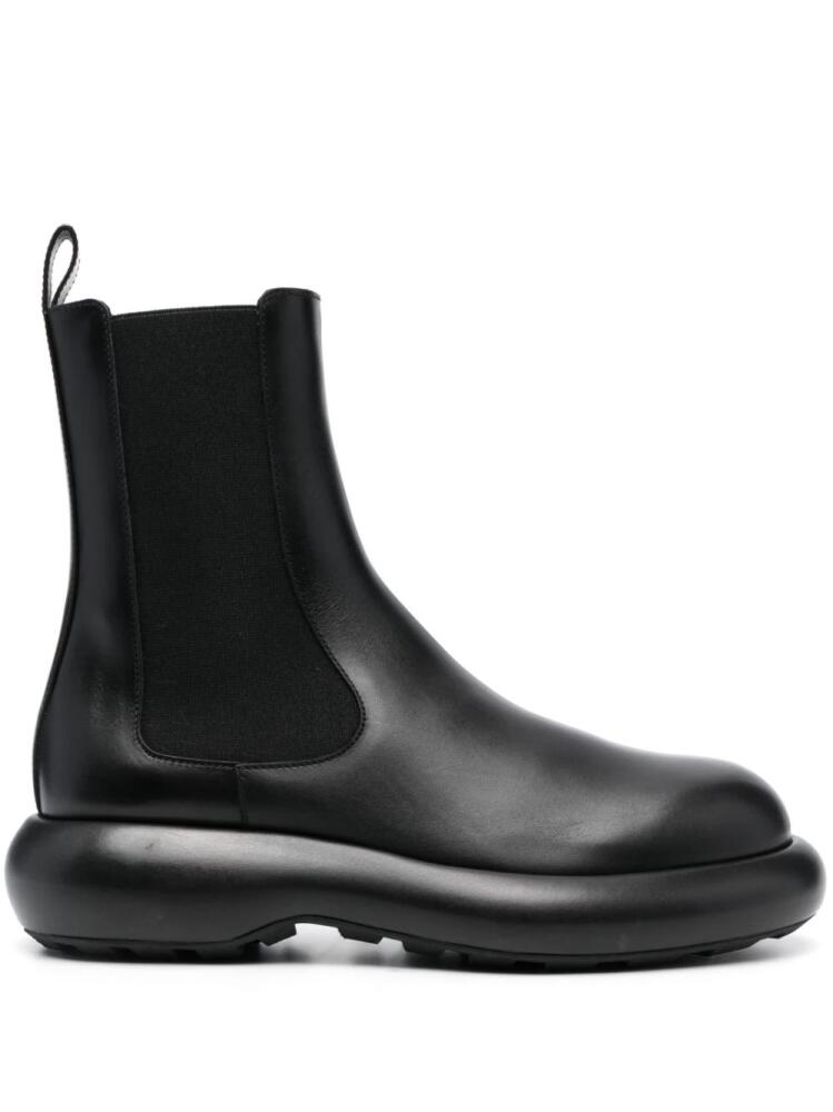 Jil Sander leather ankle boots - Black Cover