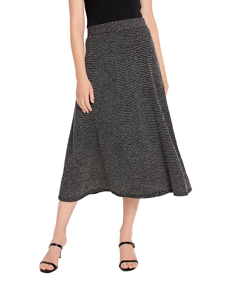 Nic+Zoe Pixel Knit Midi Skirt Cover