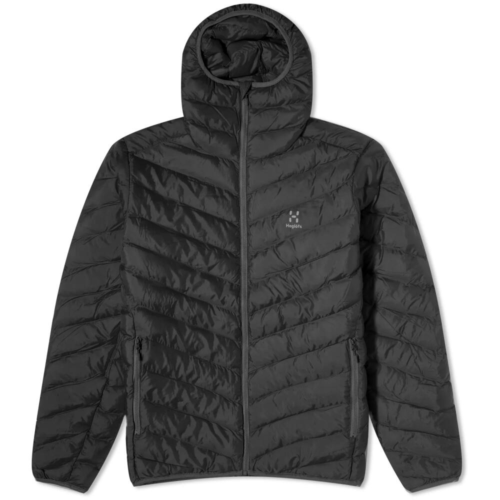 Haglofs Men's Haglöfs Sarna Mimic Hooded Jacket in True Black Cover