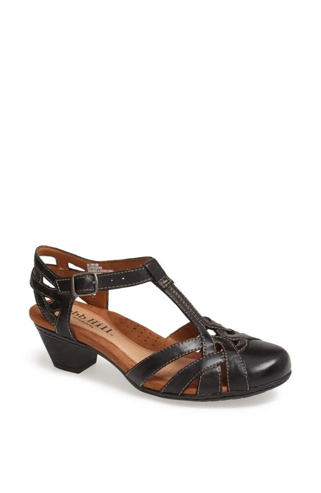 Rockport Cobb Hill 'Aubrey' Sandal in Black Cover