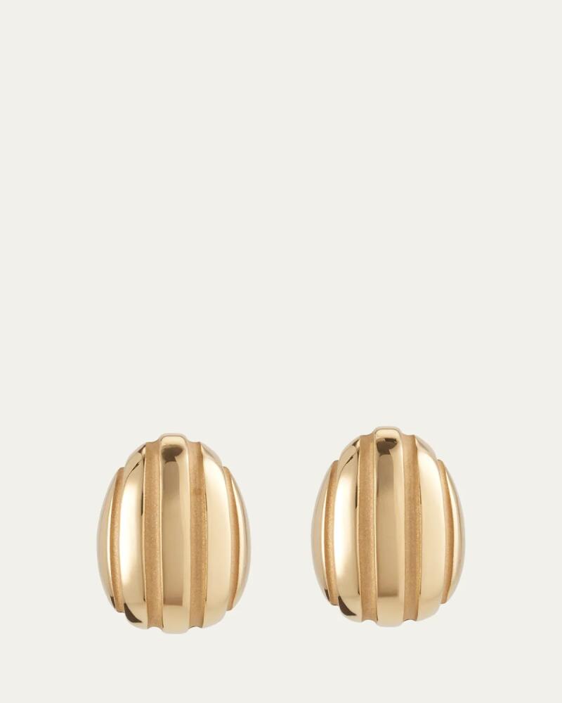 Pamela Zamore 18K Yellow Gold EOS Large Stud Earrings Cover