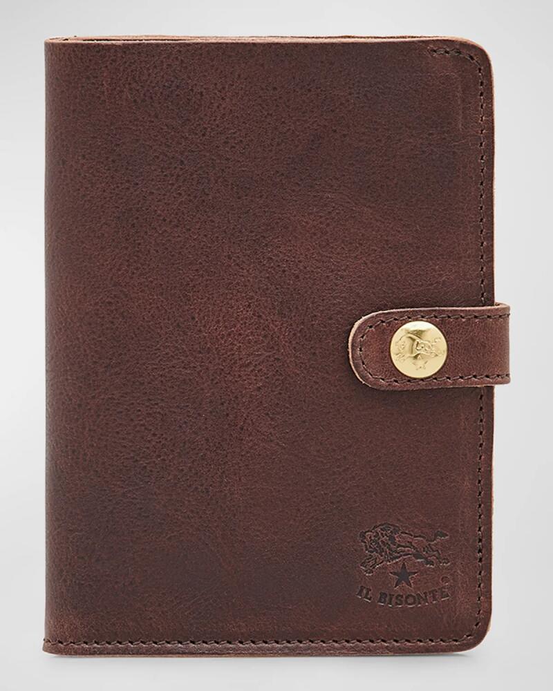 Il Bisonte Medium Flap Leather Wallet Cover