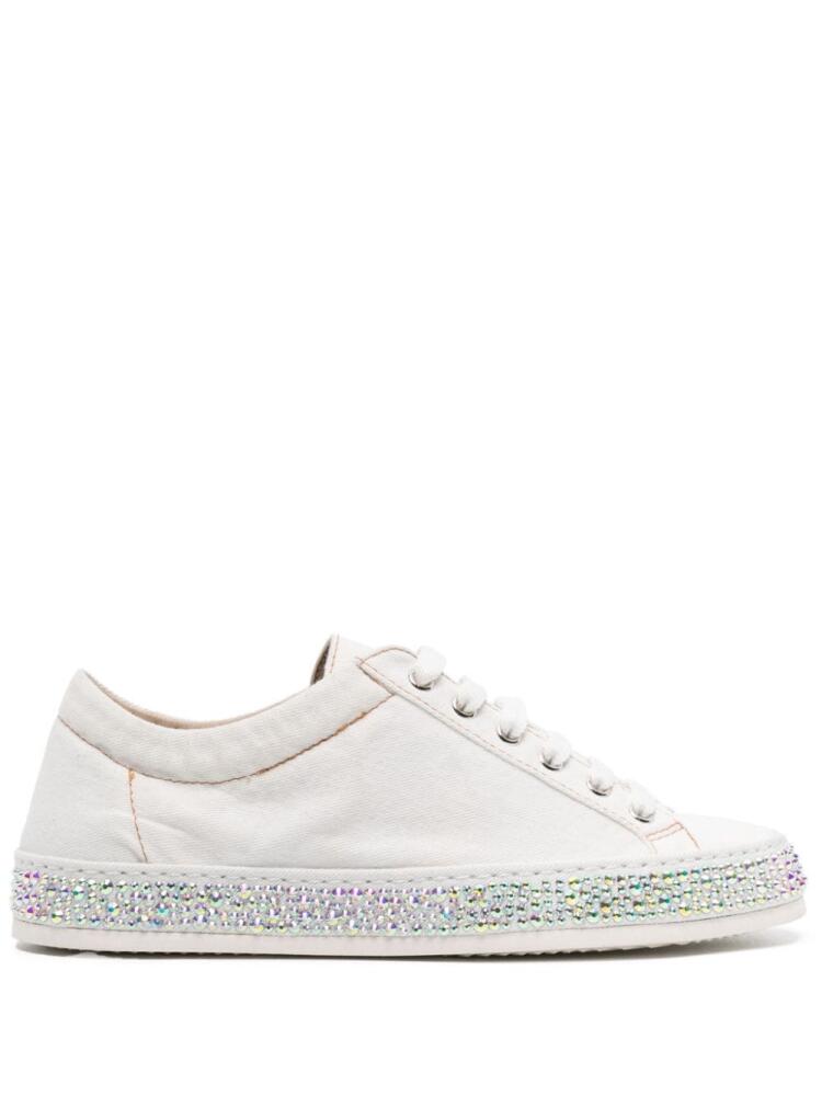 Le Silla Andrea canvas sneakers - White Cover