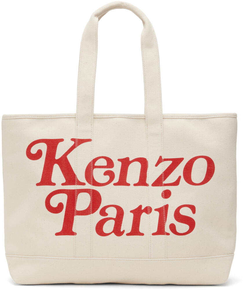 Kenzo Off-White Kenzo Paris VERDY Edition Utility Large Tote Cover