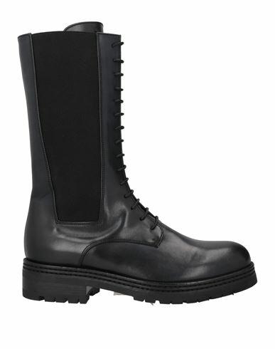 Pantanetti Woman Boot Black Leather Cover