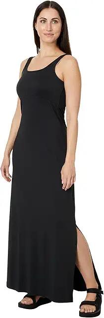 Columbia Freezer Maxi Dress (Black) Women's Dress Cover