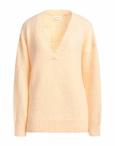 American Vintage Woman Sweater Apricot Mohair wool, Polyamide, Elastane Cover