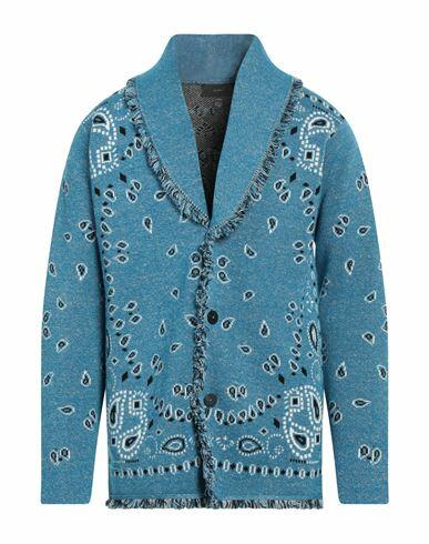 Alanui Man Cardigan Azure Cashmere, Linen Cover