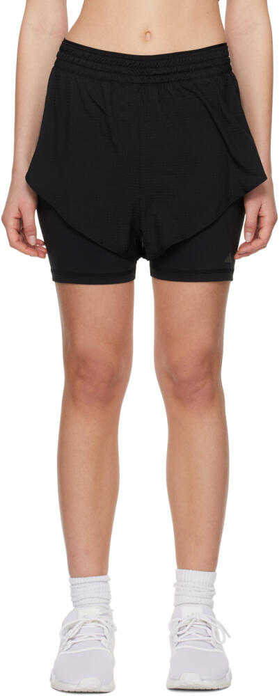 adidas Originals Black Perforated Shorts Cover