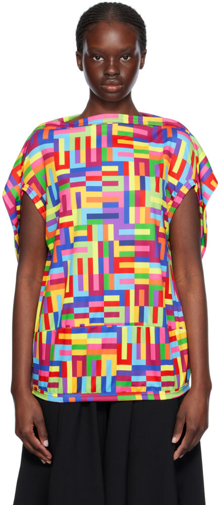 Comme des Garçons Multicolor Printed T-Shirt Cover