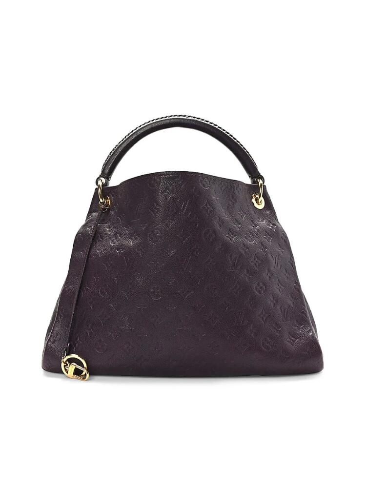 Louis Vuitton Women's Monogram Leather Shoulder Bag - Purple Cover