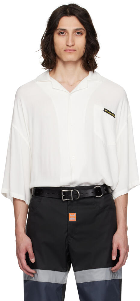 Martine Rose White Patch Shirt Cover