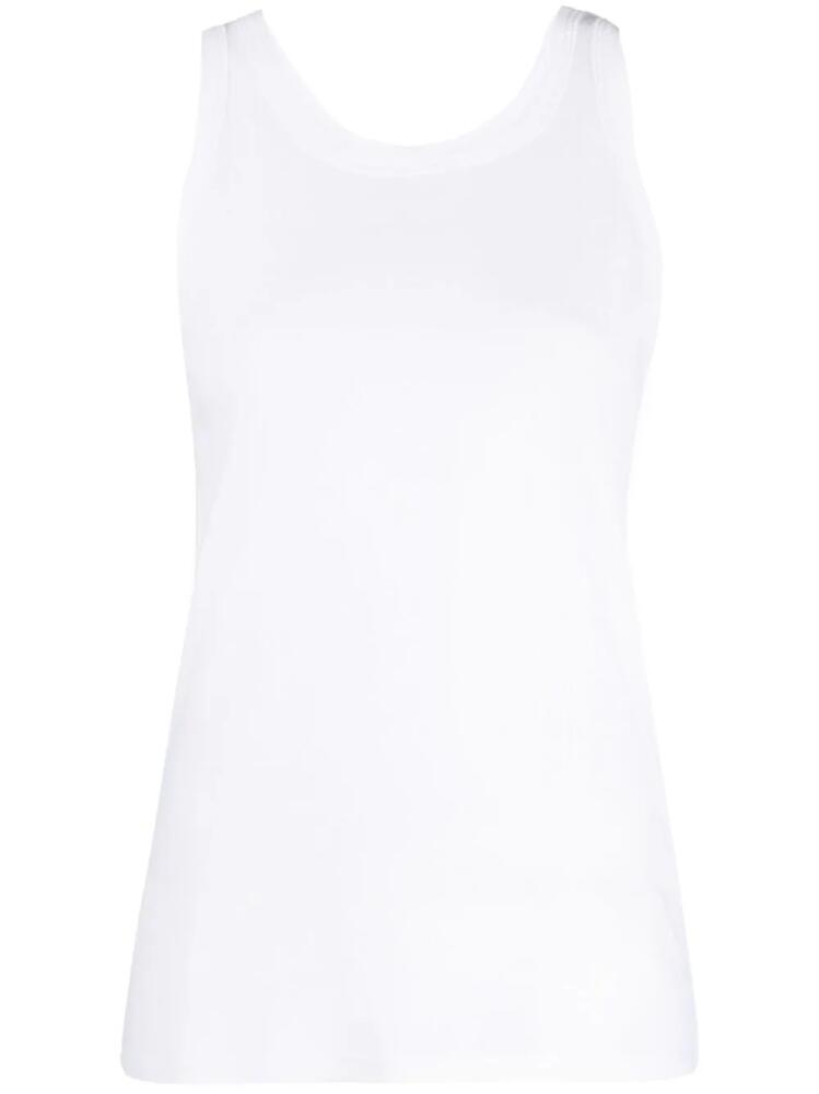 The Row cotton tank top - White Cover