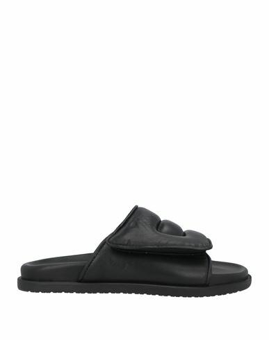 Copenhagen Studios Woman Sandals Black Leather Cover