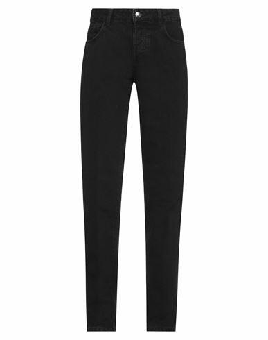 John Richmond Man Jeans Black Cotton Cover