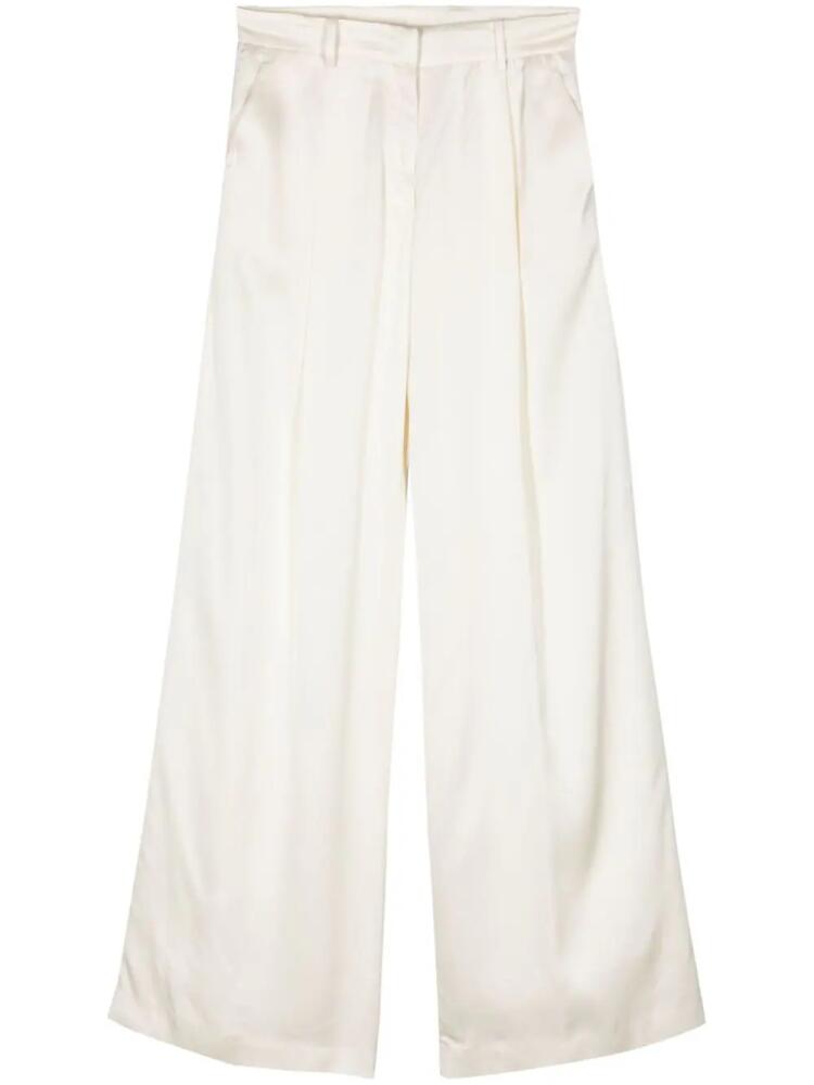 Nº21 high-waist palazzo trousers - Neutrals Cover