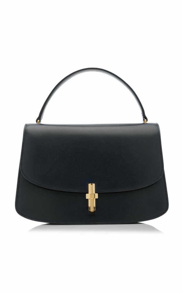 The Row - Sofia 10 Leather Top Handle Bag - Black Cover