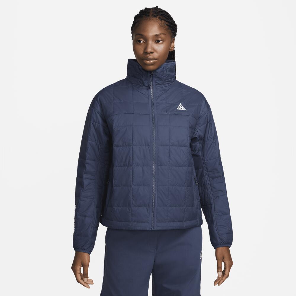 Women's Nike ACG "Rope de Dope" Therma-FIT ADV Quilted Jacket in Blue Cover