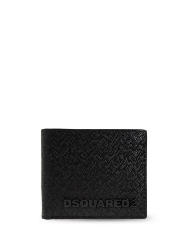 DSQUARED2 logo-plaque wallet - Black Cover