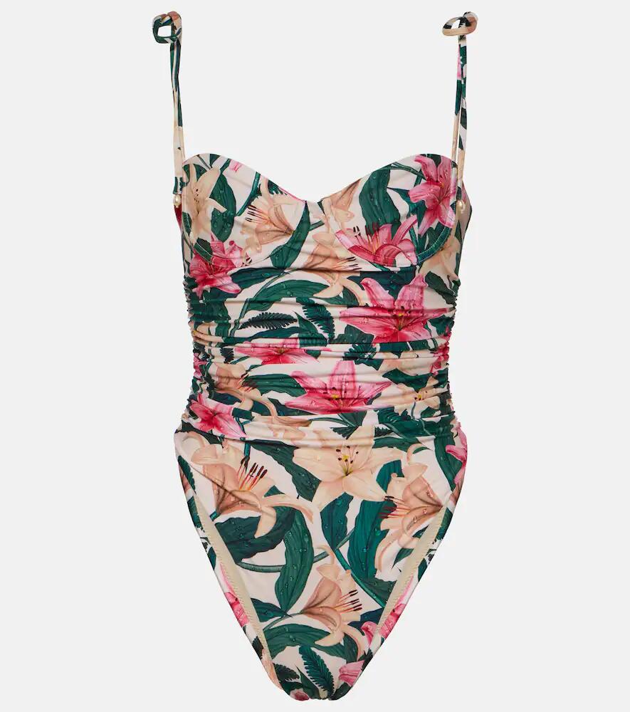 Agua by Agua Bendita Rábano Rocío floral swimsuit Cover