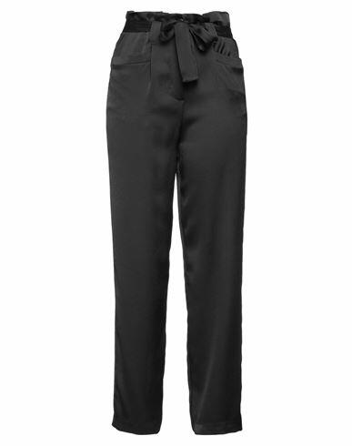 Relish Woman Pants Black Polyester Cover