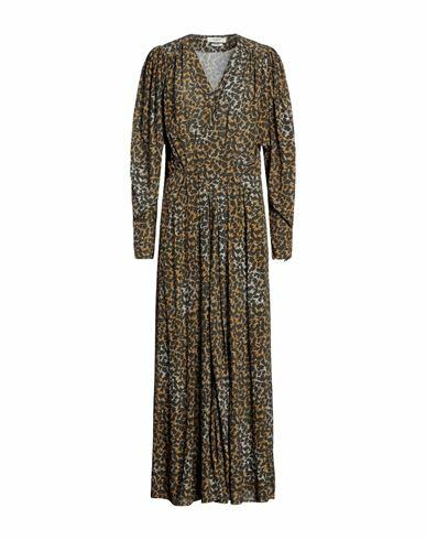 Marant Étoile Woman Maxi dress Military green Viscose Cover