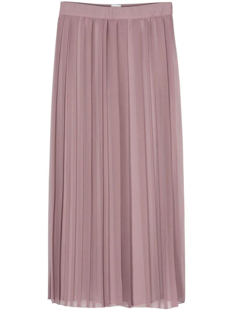 Eleventy pleated midi skirt - Pink Cover