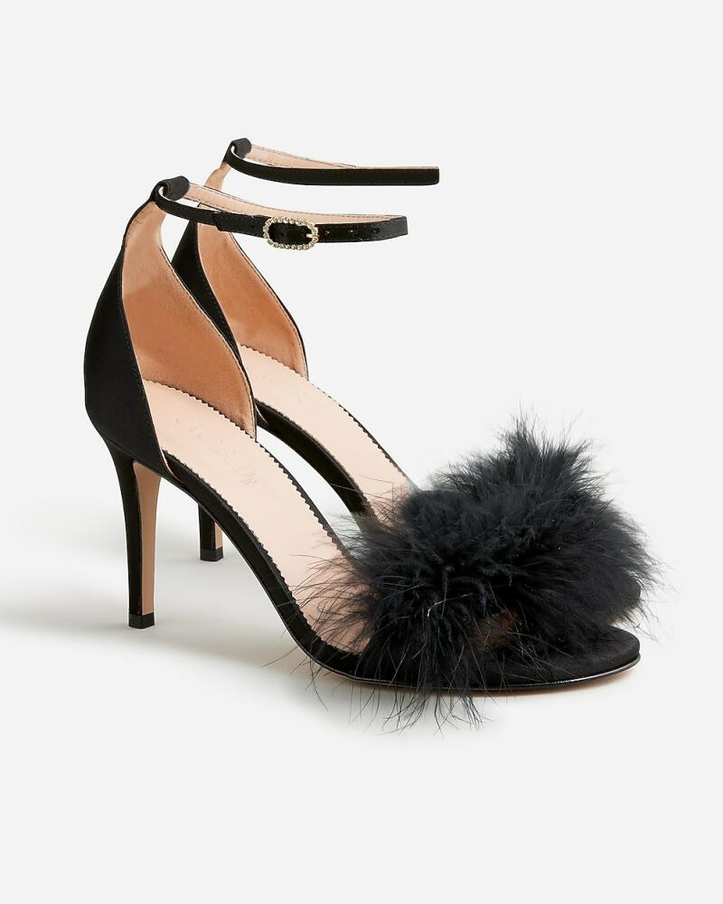 J.Crew Collection Rylie feather-strap heels Cover