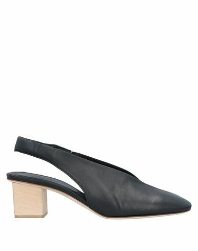 Del Carlo Woman Pumps Black Soft Leather Cover