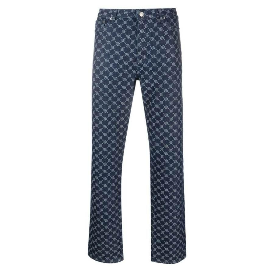 Daily Paper Mid Blue Shield Logo Ralf Pants Cover